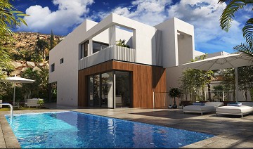 Einzigartige Luxus-Villa mit privatem Pool, Garage und großer Dachterrasse in exklusiver Wohngegend