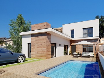 Moderne Villen mit privatem Swimming-Pool und großer Dachterrasse zum top Preis